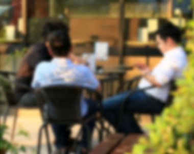 akıllı telefon kullanarak bulanık