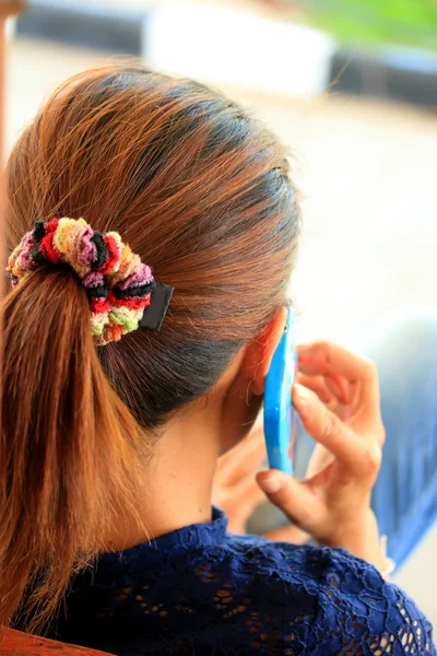 akıllı telefon kullanarak bulanık