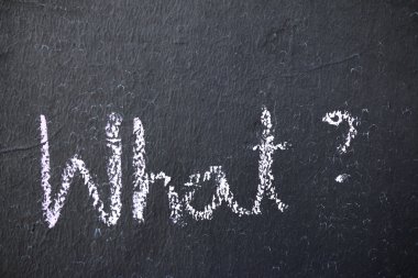 Blackboard neden kelime yazmak