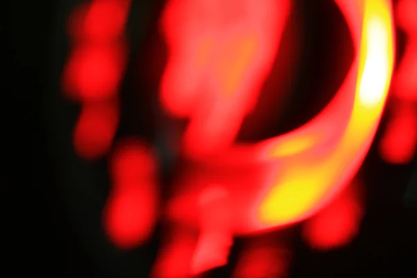 Difuminado de coche en la ciudad por la noche —  Fotos de Stock