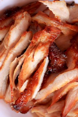 Barbekü domuz eti - stil Çin yemeği