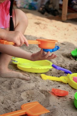 Çocukların plaj oyuncakları
