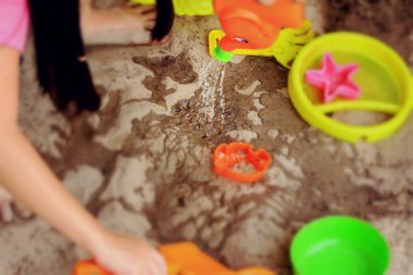 Çocukların plaj oyuncakları