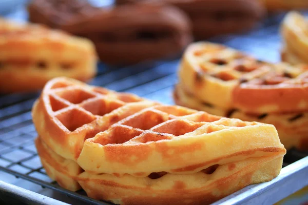 Waffles doces — Fotografia de Stock