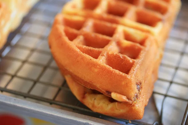 Zoete wafels — Stockfoto