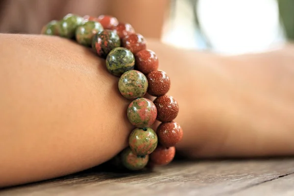 Pulsera de colores brillantes - jade — Foto de Stock