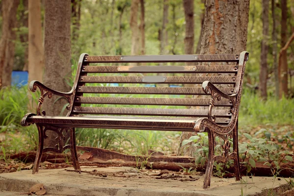 Vintage bench chair — Stock Photo, Image