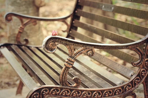 Vintage bench chair — Stock Photo, Image