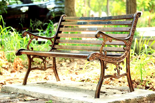 Vintage bench chair — Stock Photo, Image