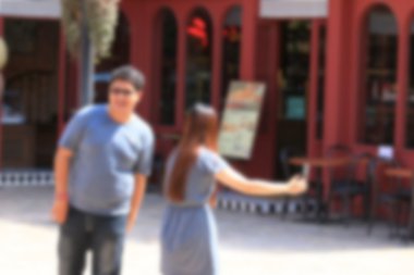 akıllı telefon kullanarak bulanık