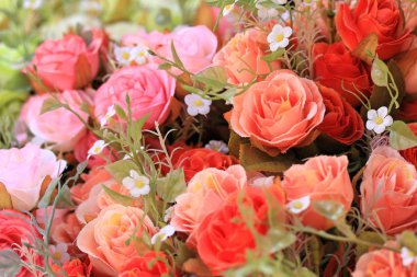 Yapay çiçek güzel vintage güller