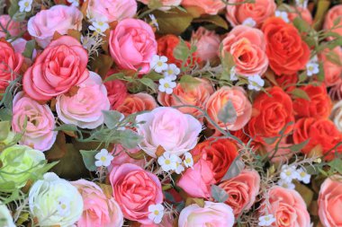 Yapay çiçek güzel vintage güller