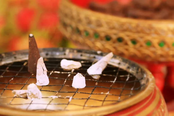 Incense cones aromatic brown groups — Stock Photo, Image