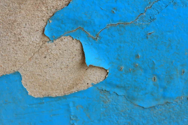 Cement wall with peeling paint — Stock Photo, Image