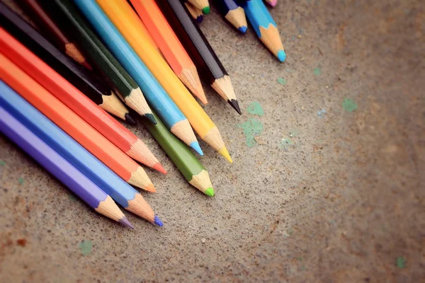 Crayons colorés — Photo