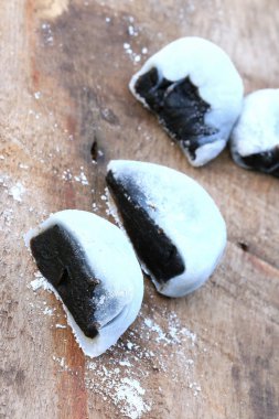 Mochi Japon tatlı siyah susam