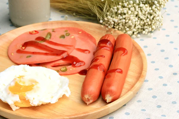 Amerikanisches Frühstück — Stockfoto