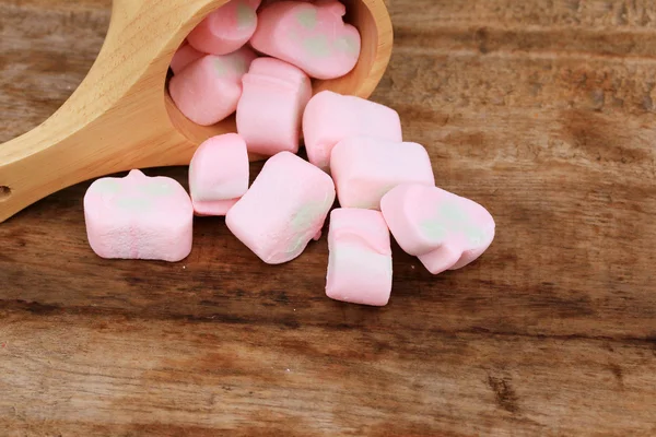 Pink marshmallows — Stock Photo, Image