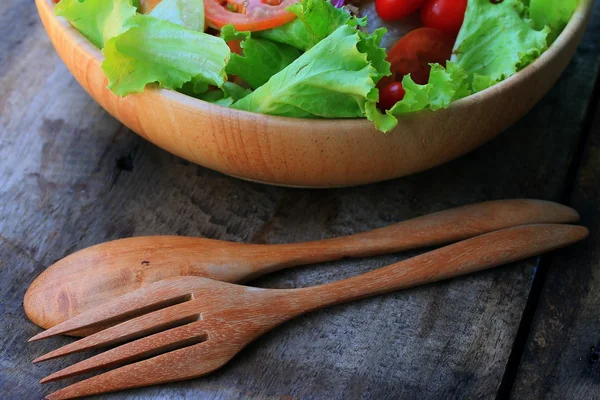 Salada de legumes ovos com maionese — Fotografia de Stock