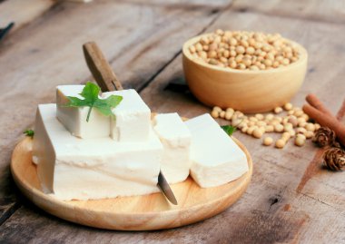 soya fasulyesi ve soya peyniri