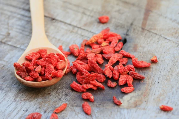 Bacche di goji secche rosse — Foto Stock