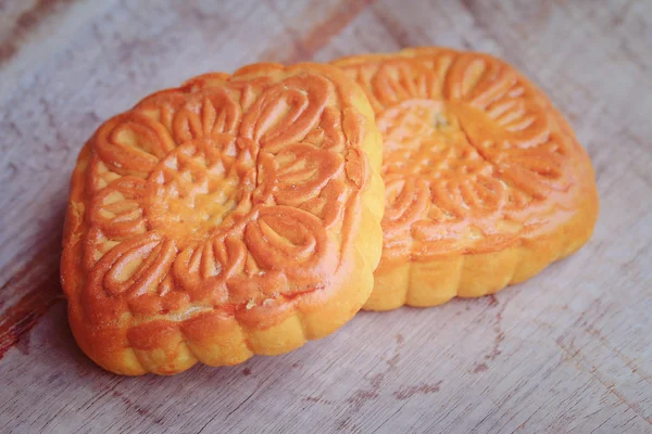 Festival moon cake - Chinese cake — Stock Photo, Image