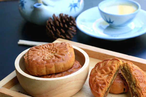 Festival Mondkuchen - chinesischer Kuchen — Stockfoto