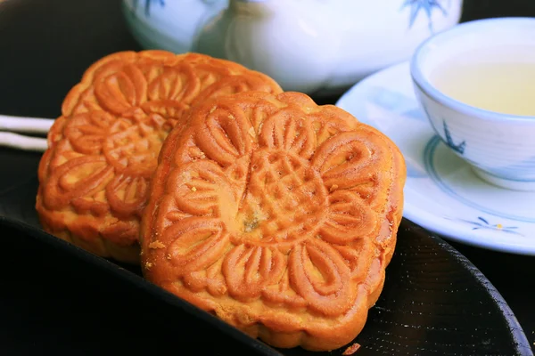 축제 달 케이크-중국 케이크 — 스톡 사진