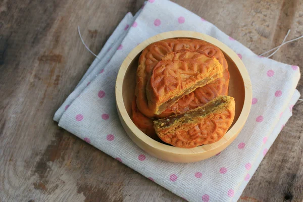 Festival de pastel de luna - pastel chino — Foto de Stock