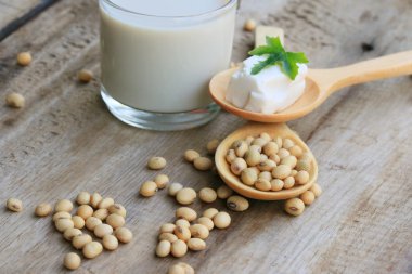 soya fasulyesi ve soya sütü