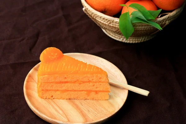 Orange Cake. — Stock Photo, Image