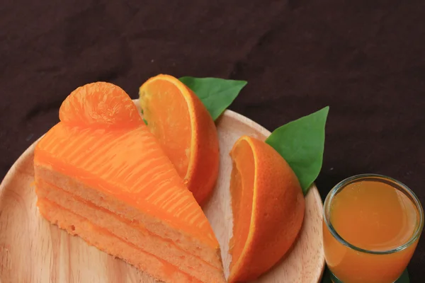 Pastel de naranja . —  Fotos de Stock