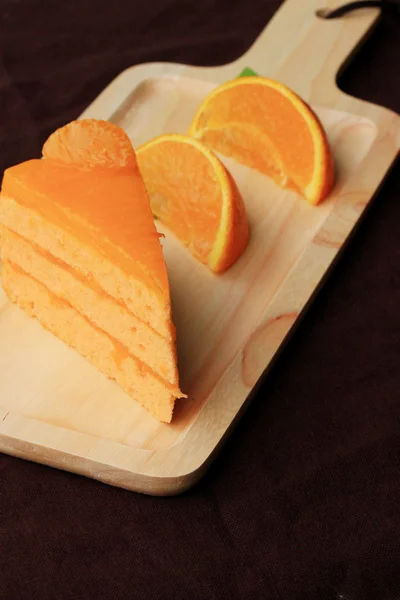 Pastel de naranja . —  Fotos de Stock