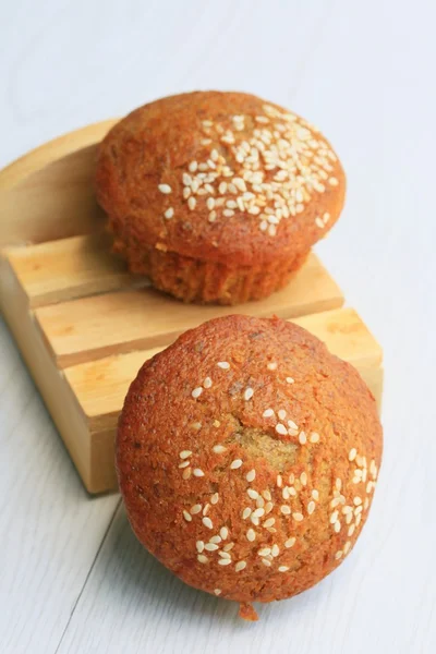 Bolo de banana — Fotografia de Stock