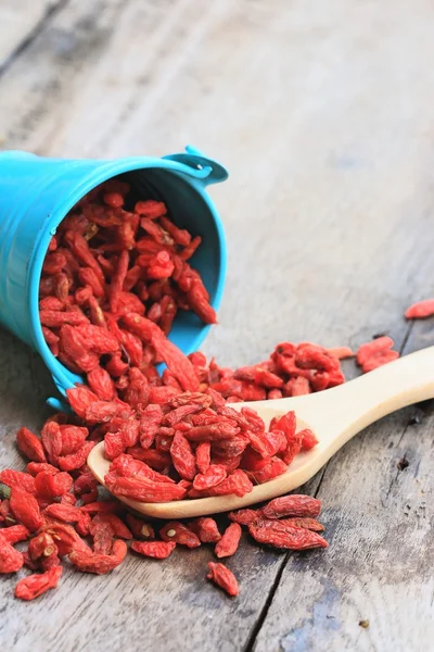 Red dried goji berries — Stock Photo, Image