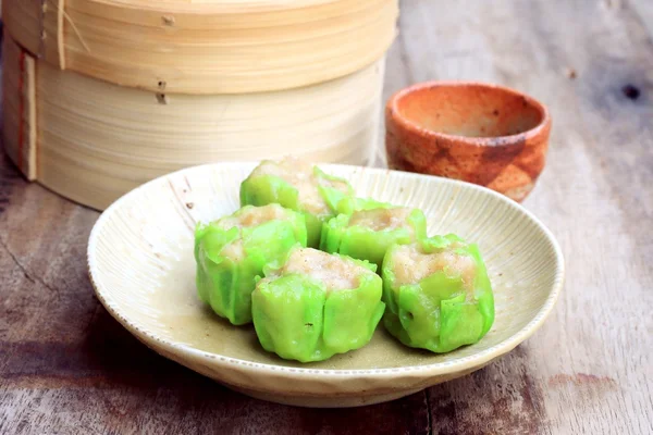 Dumplings de camarones al vapor chinos —  Fotos de Stock