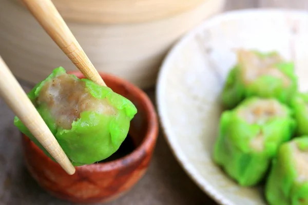 Dumplings de camarones al vapor chinos —  Fotos de Stock