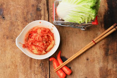 Kimchi lahana - Kore yemeği