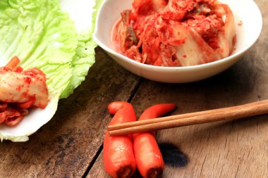 Kimchi lahana - Kore yemeği