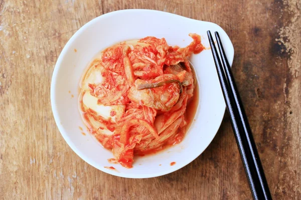 Cavolo kimchi - cibo coreano — Foto Stock