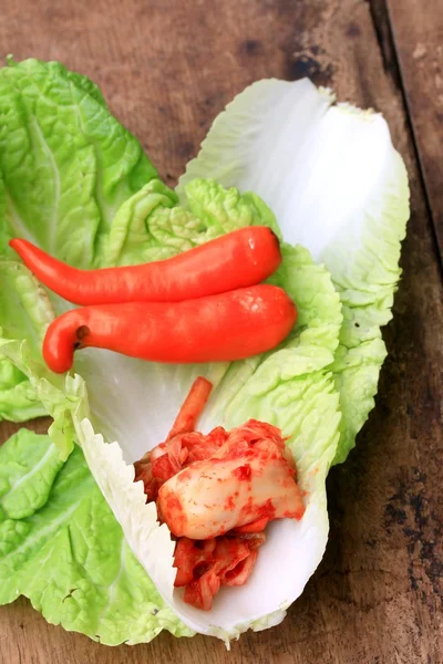 Kimchi cabbage  - korean food — Stock Photo, Image