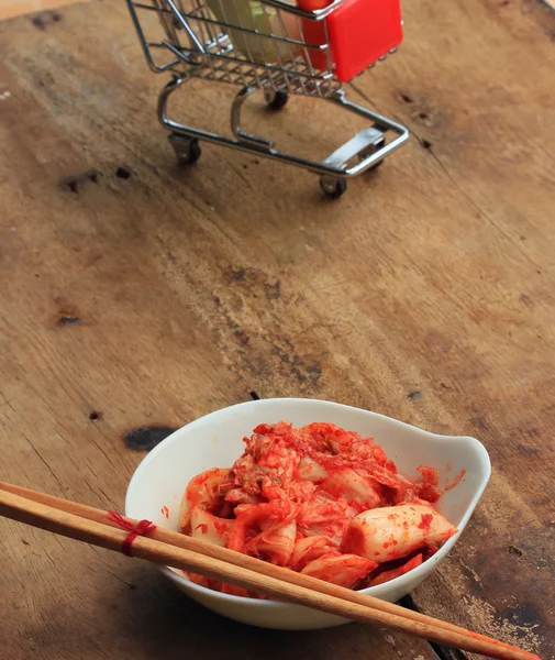 Kimchi cabbage - makanan korea — Stok Foto
