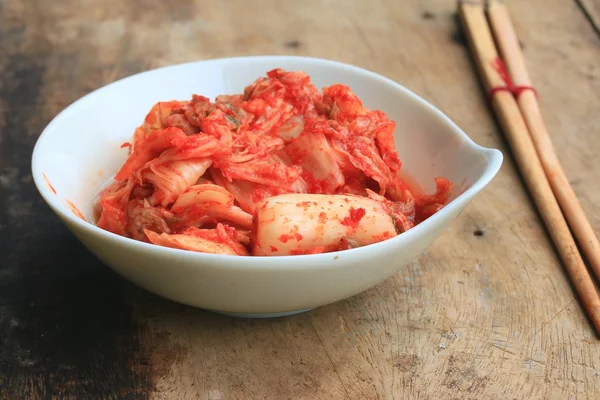 Cavolo kimchi - cibo coreano — Foto Stock