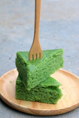 yeşil çay pasta
