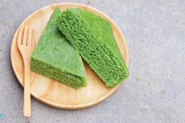 yeşil çay pasta