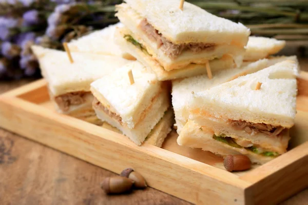 Thunfisch-Sandwich — Stockfoto