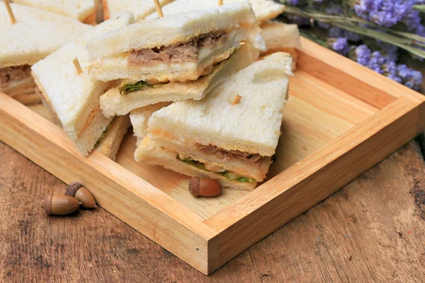 Thunfisch-Sandwich — Stockfoto