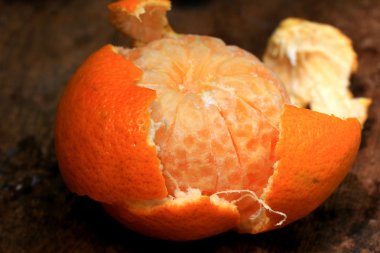 ahşap vintage turuncu meyve