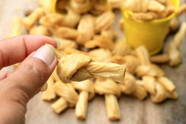 ahşap vintage üzerinde kuru fasulye