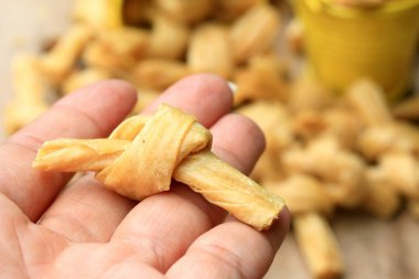 ahşap vintage üzerinde kuru fasulye